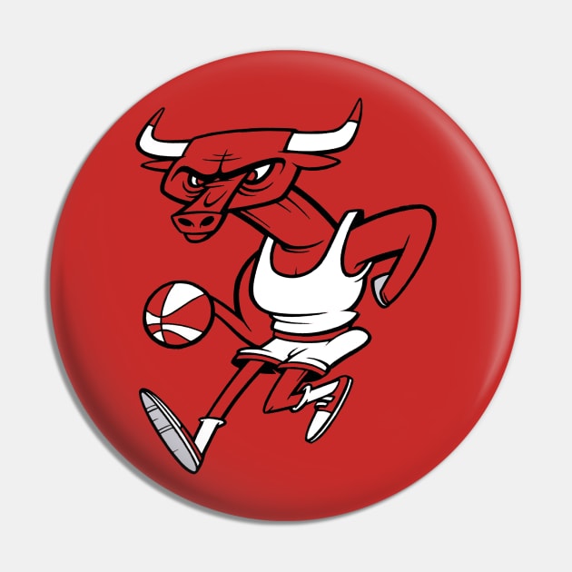 Go Bulls Pin by dannyrumbl