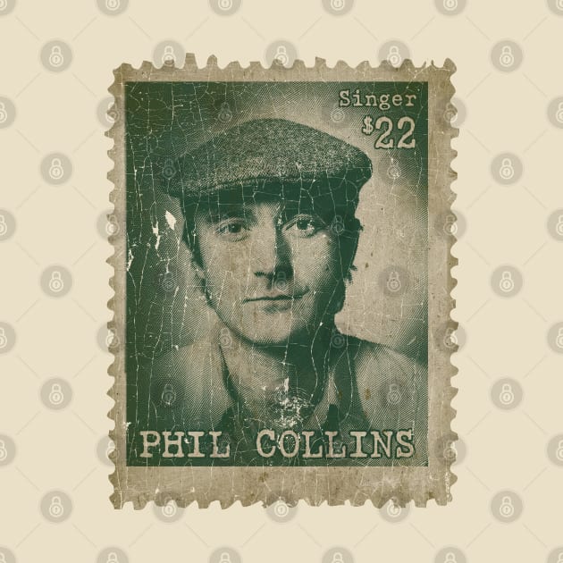 Engraved Philately Collins by Chillashop Artstudio