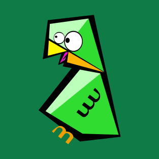 Green bird T-Shirt