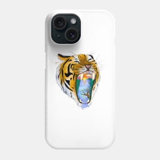 Purrfect Paradise Waterfall Phone Case