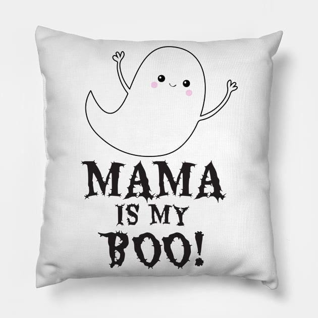 Mama is my Boo Pillow by Work Memes