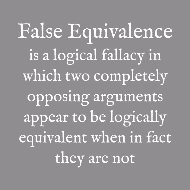F:False Equivalence:English:White Text:WearYourWords ...