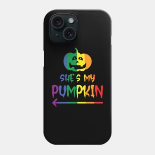 Halloween Partnershirt She`s my Pumpkin Phone Case