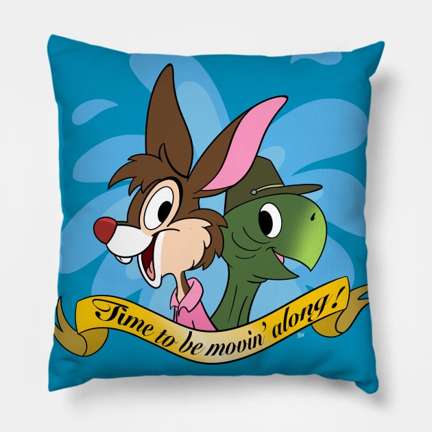 A Little More Excitement Pillow by zipadeelady