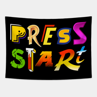 Press Start Tapestry