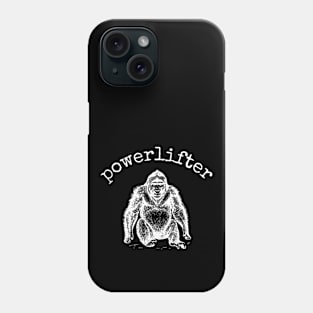 Powerlifter Gorilla Phone Case