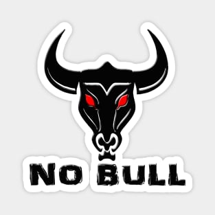 No Bull (Black) Magnet