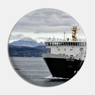 Lord of the Isles returning to Mallaig, Highlands of Scotland Pin