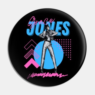 Grace jones***original retro Pin