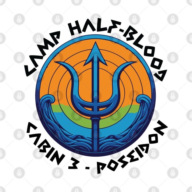 Cabin 3 Poseidon - CAMP half-blood V6 by whatyouareisbeautiful