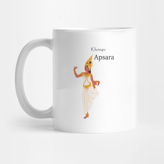 Apsara on mug