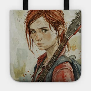 The Last of Us 2 Remastered TLOU2 Ellie Fanart Tote