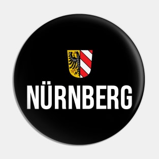 Nurnberg Germany German Flag Pin