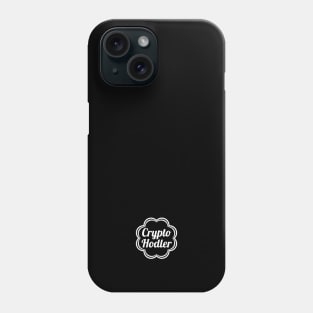 Crypto Hodler Lollipop Black And White Small Logo Phone Case