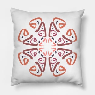 Arabic Mandala Art of Waduud Pillow