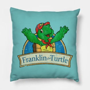 Vintage Franklin the turtle Pillow