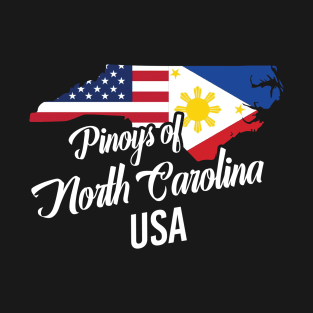 Filipinos of North Carolina Design for Fil-Ams T-Shirt