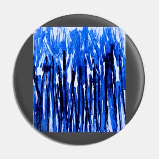 Abstract blue Pin