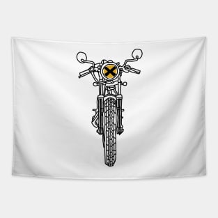 Biker (Bright Color) Tapestry