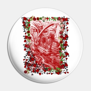 Red Spirit Demons Pin