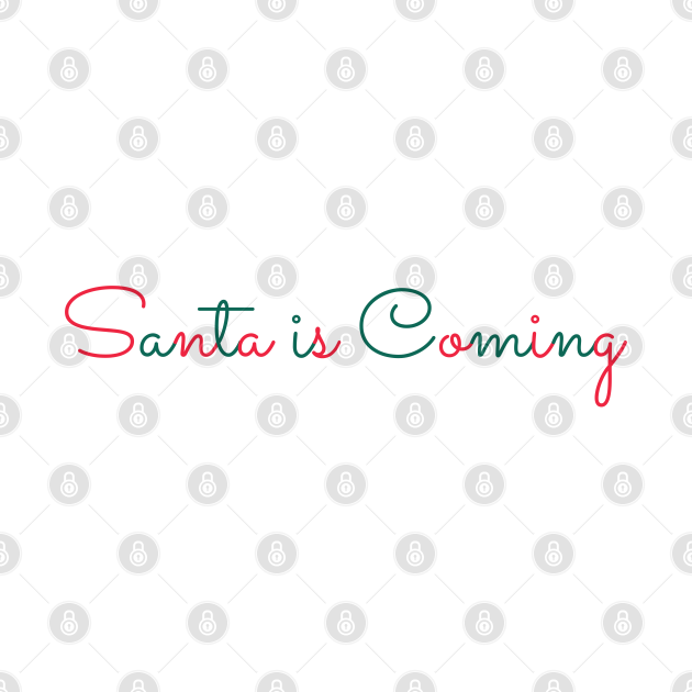 Discover Santa is coming - Christmas - T-Shirt