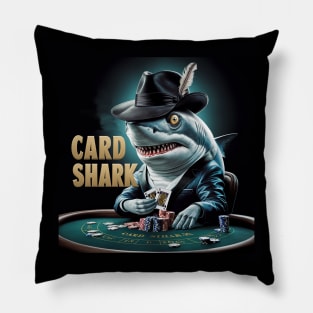 A real card shark Pillow