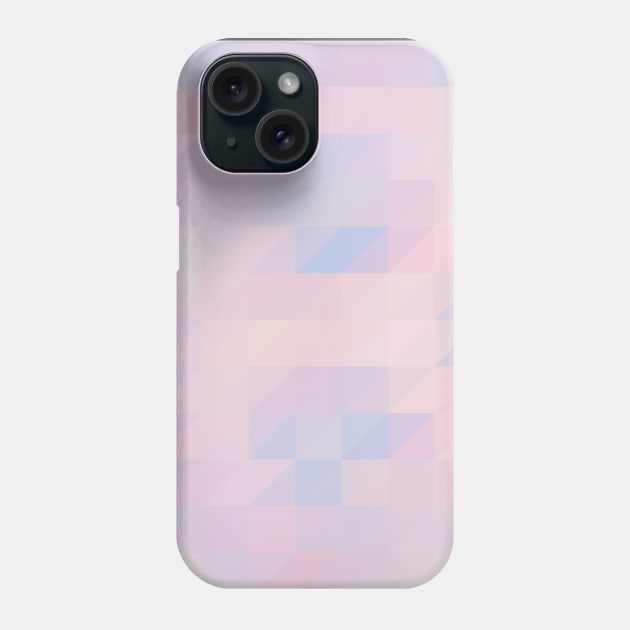 Abstract Lines Pastel Colors Phone Case by Peaceful Space AS