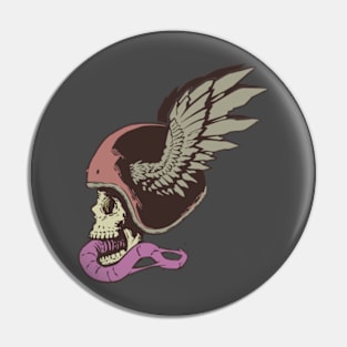 Skull rider Pin