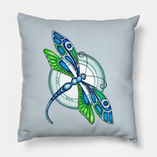 Decorative Dragonfly Pillow