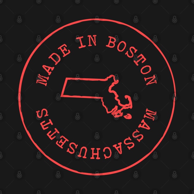 Made in Massachusetts T-Shirt by Geometrico