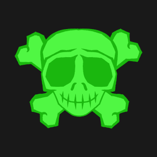 cute skull green T-Shirt