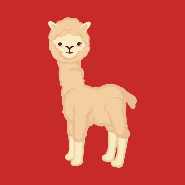 Cute Llama Lover Kawaii Design by Uncle Fred Design