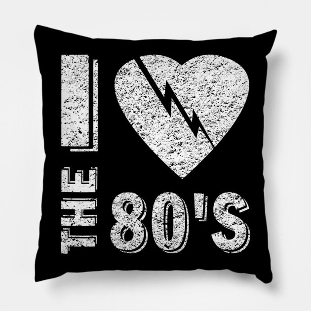 I love The 80'S 80's 90's costume Party Pillow by cedricchungerxc