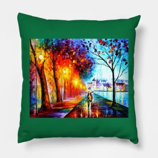 natural village painting Pillow