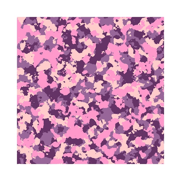 Purple Camouflage by Tshirtstory