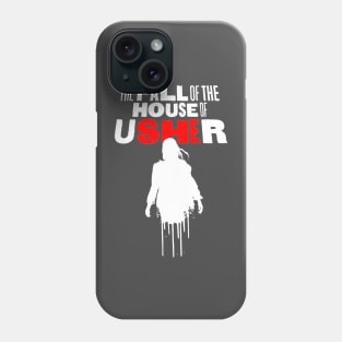 The Fall of the House of Usher Carla Gugino skull mask Phone Case