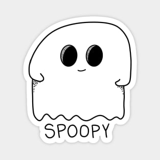 Spoopy Ghost Magnet