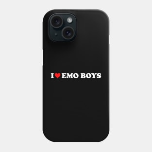 I love Emo Boys Phone Case