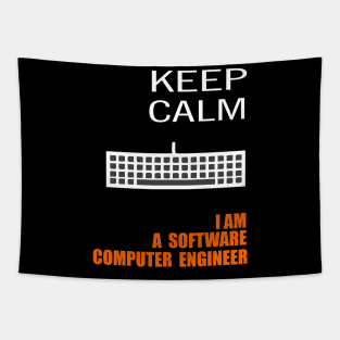 keep calm - software computer engineer Tapestry