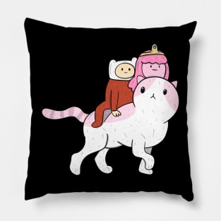 Finn and Princess Bubblegum on Timmy Pillow