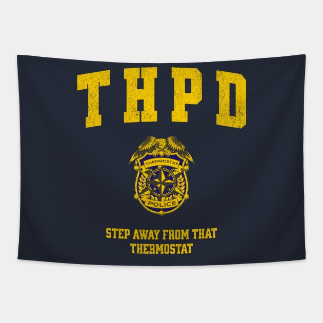 Thermostat Police Dad Tapestry by RuthlessMasculinity