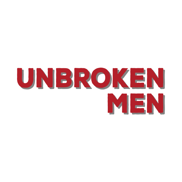 Unbroken motivational fitness men tshirt gift idea by MotivationTshirt