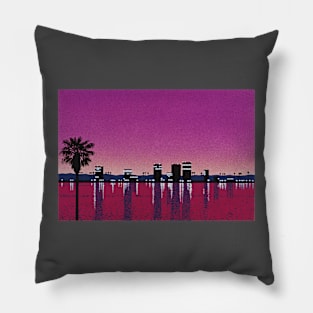 Hiroshi Nagai City Pop - Hiroshi Nagai artwork - Hiroshi Nagai Drugstore - The Limelight monolog Pillow