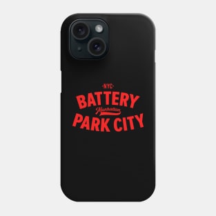 Battery Park City Manhattan: Urban Chic in New York City Phone Case