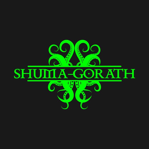 Shuma-Gorath neon by Vault Emporium