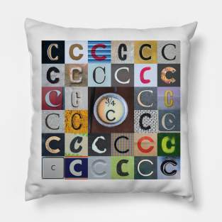 Nick's Type Art: C Pillow