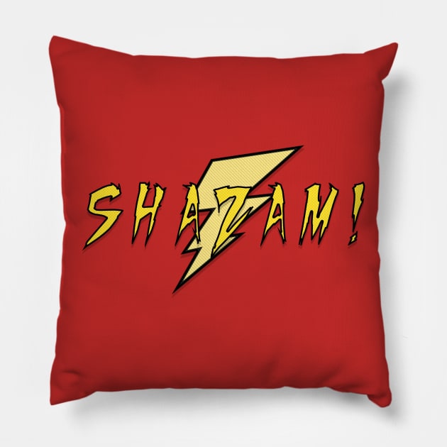 Shazam! T-Shirt Pillow by IdealistPictures