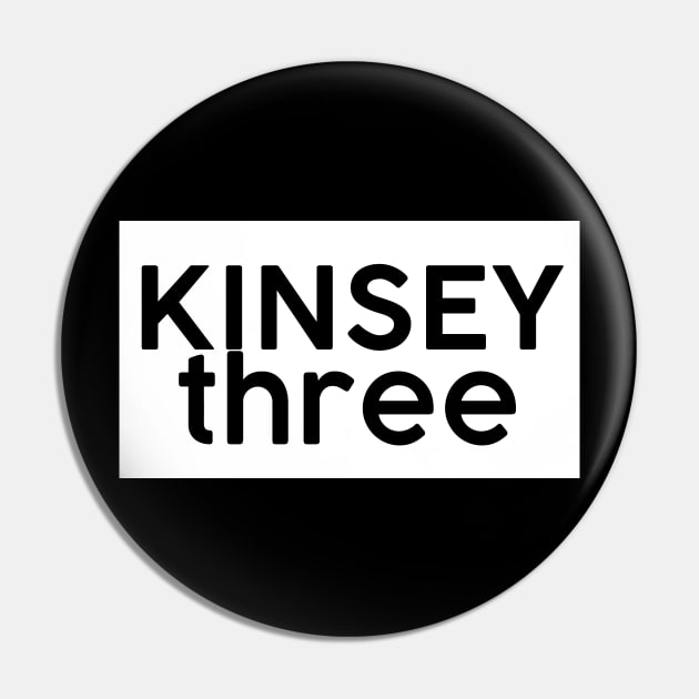 Kinsey Three Square Pin by TheGentlemanPeacock