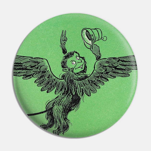 Flying Monkey Pin by UndiscoveredWonders