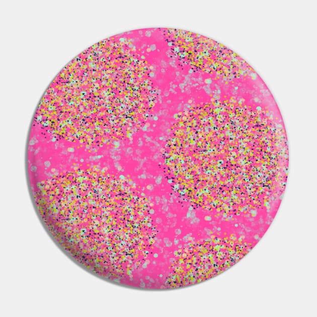 Dot Circles and Texture Pin by Rosemarie Guieb Designs